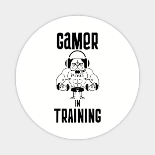 Gamer in Training Magnet